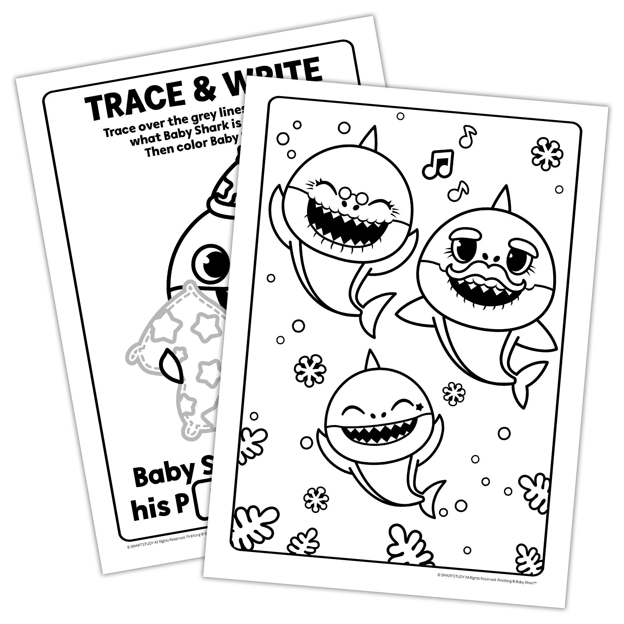 Bendon Baby Shark Imagine Ink suitable for ages 3 and up