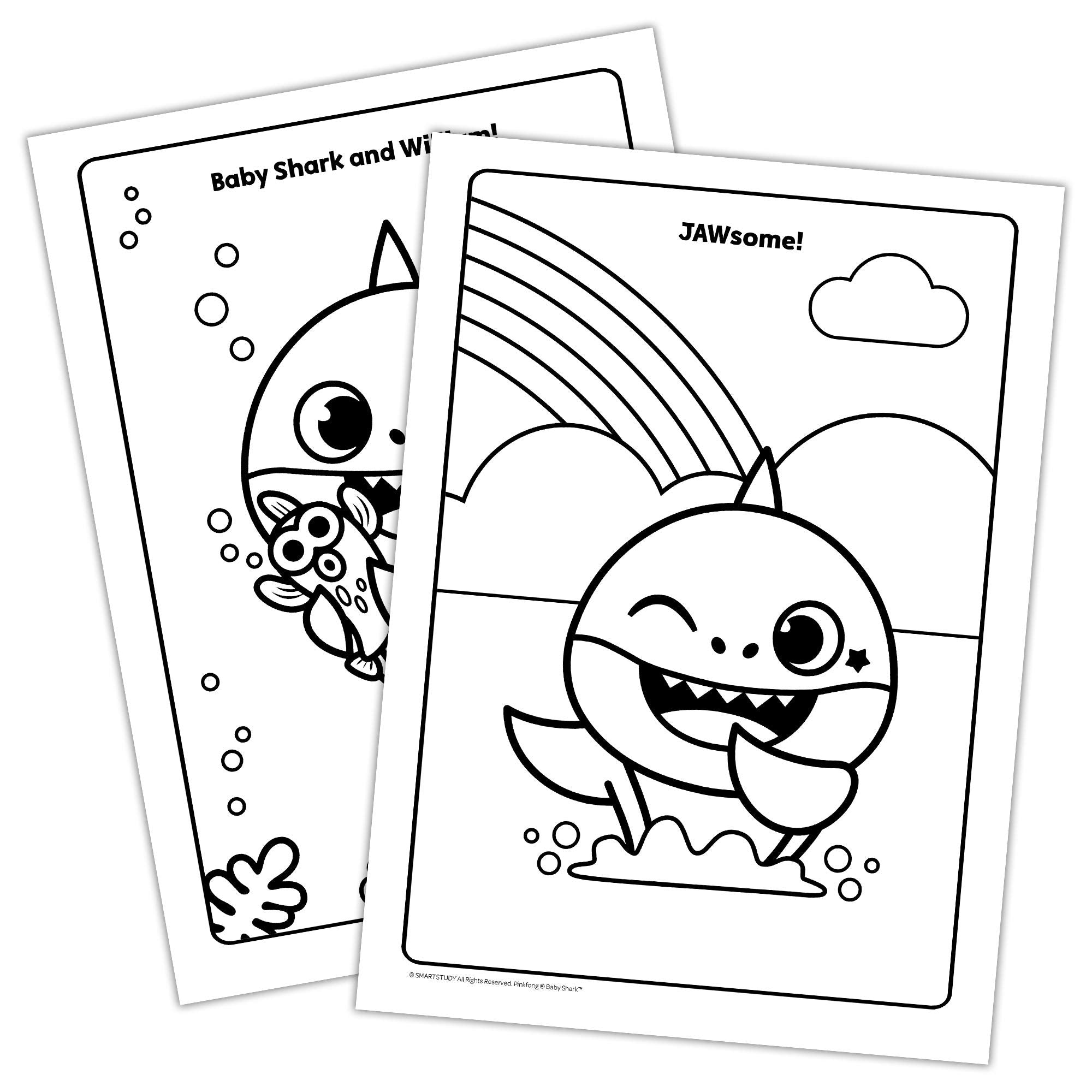 Official Nickelodeon licensed Bendon Baby Shark Imagine Ink packaging