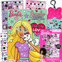 Bendon Barbie activity set packaging and contents overview.