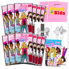 Bendon Barbie mini play pack with coloring book and stickers for celebrations