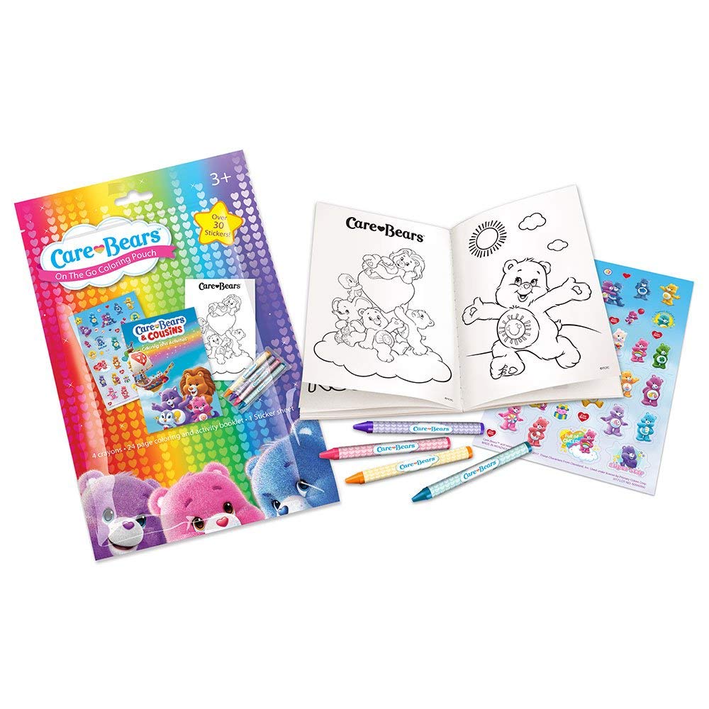 Bendon Care Bears tear and share pages support shared art time and easy display.