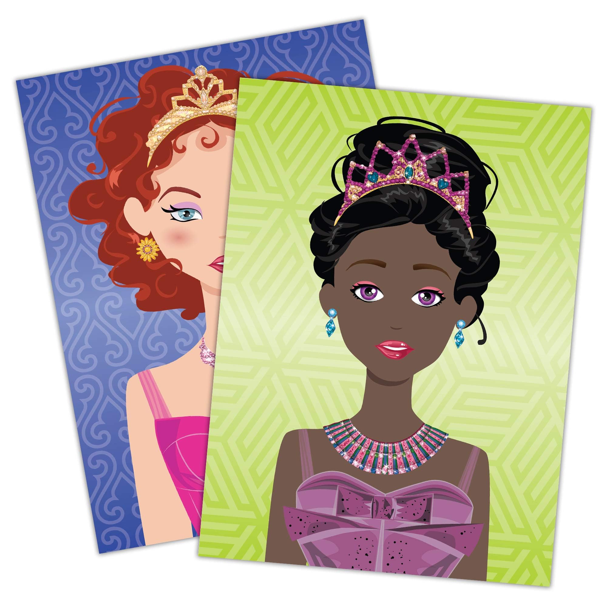 Bendon Create-A-Face Princess stickers sheet 04: add sparkle and personality to faces