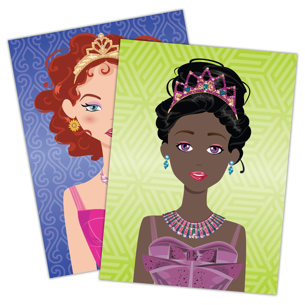 Bendon Create-A-Face Princess stickers sheet 04: add sparkle and personality to faces