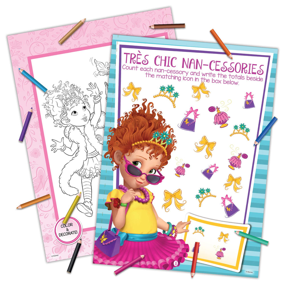 Bendon Disney Fancy Nancy mini pencils deliver precise coloring for tiny hands