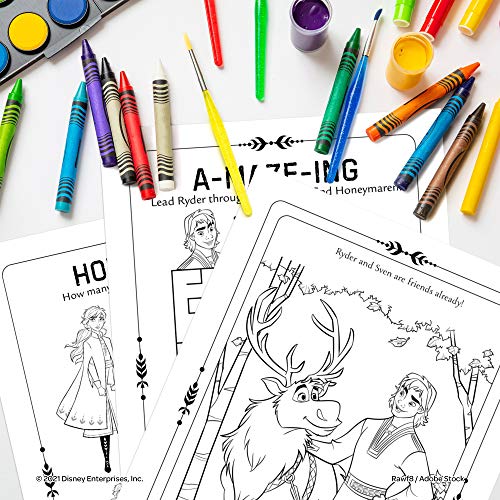 Compact, travel-friendly design supports coloring on the go.