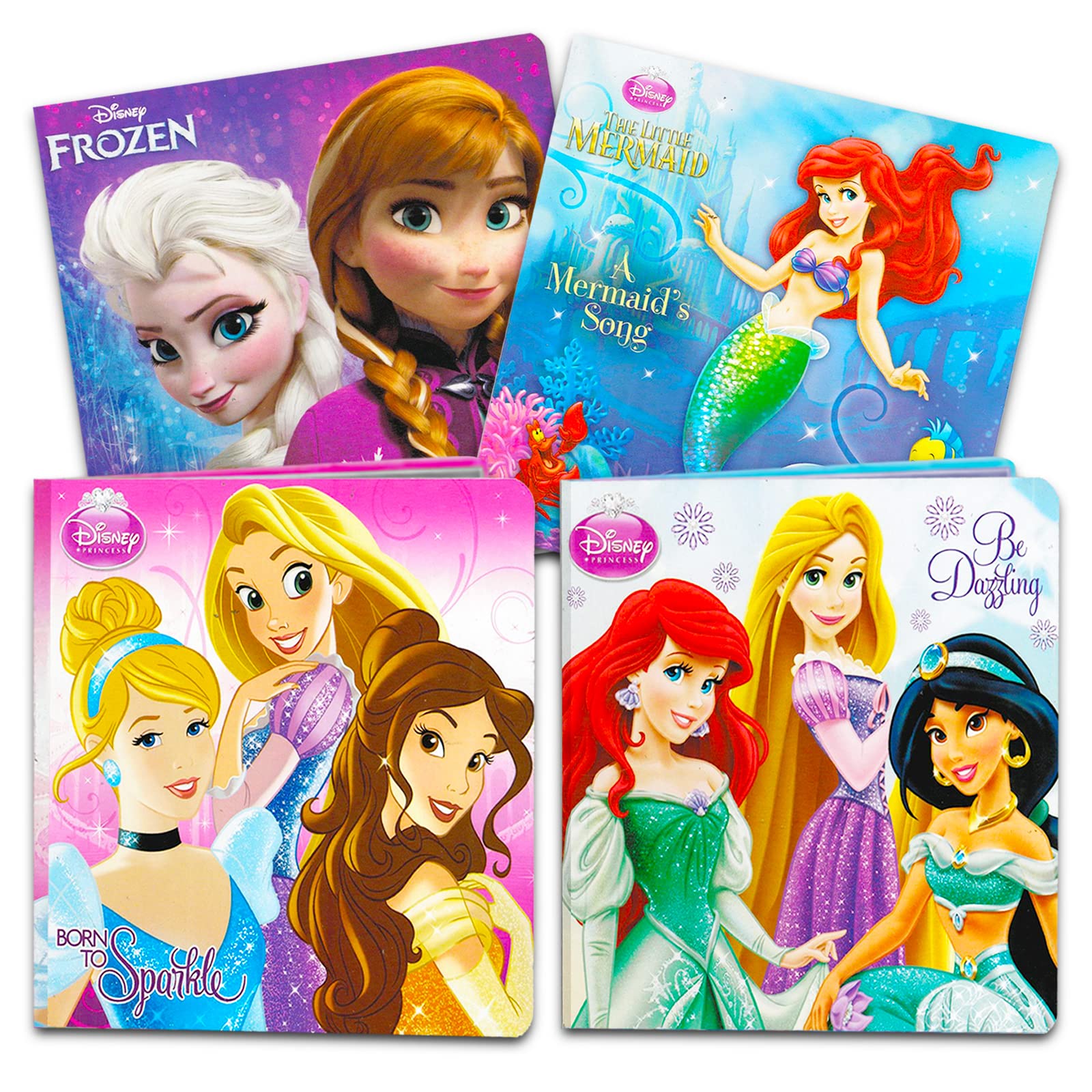 Bendon Disney Frozen: Land of Snow and Ice board book featuring Elsa and Anna, ideal for early readers.