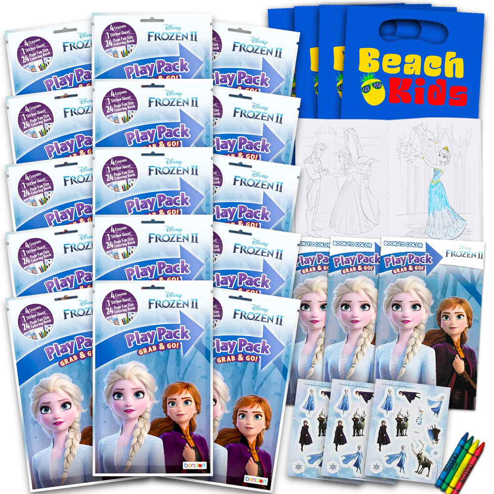 Bendon Disney Frozen playpacks variety ready for bulk gifting and events