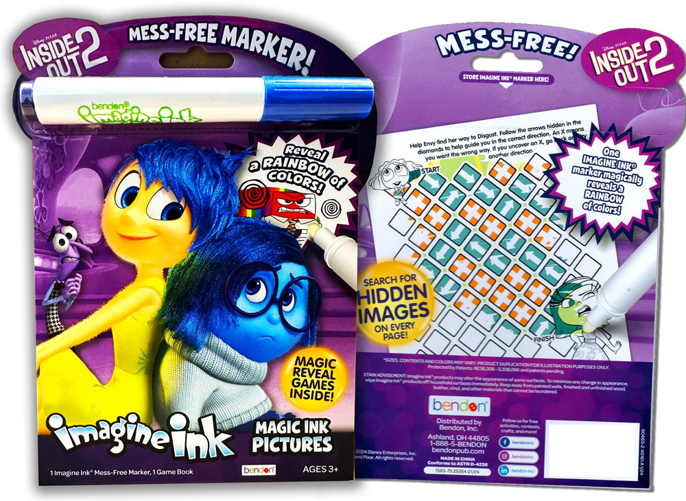 Bendon Disney Inside Out 2 sticker sheet for creative storytelling and rewards