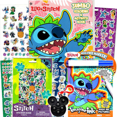Bendon Disney Lilo and Stitch coloring book cover for creative play and color exploration.