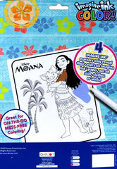 Bendon Disney Moana 3D butterfly stickers sheet adds dimensional flair.