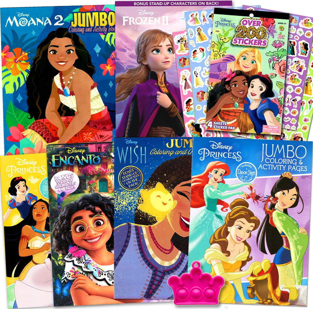 Bendon Disney Princess coloring set cover for imaginative play
