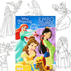 Bendon Disney Princess Imagine Ink pages offer mess-free coloring for on the go fun