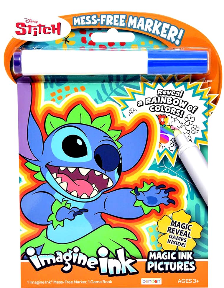 Bendon Stitch sticker pad with over 300 stickers for creative decorating.