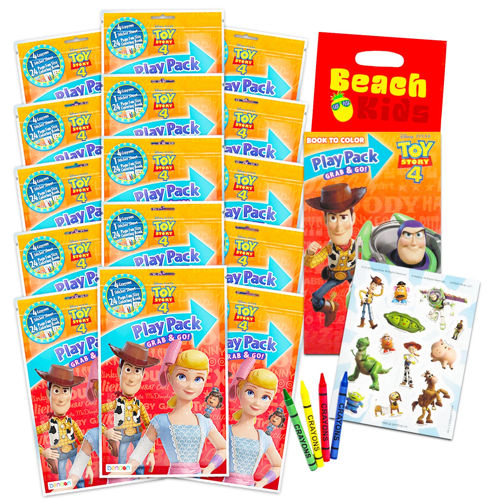 Toy Story party favors by Bendon: 15 play packs for kids' party fun