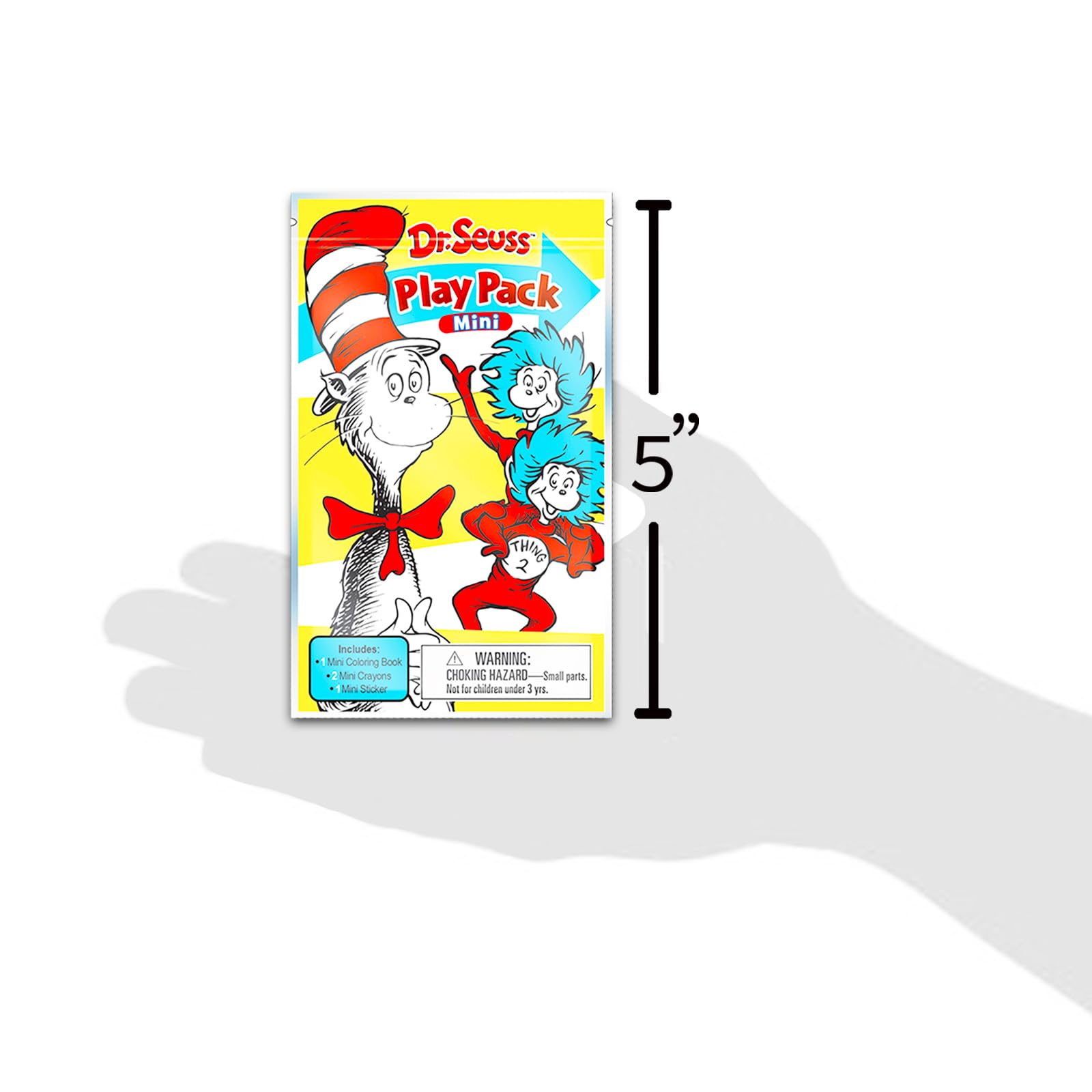 Cat in the Hat coloring book from Bendon with stickers for kids.