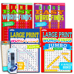 Bendon four-book set delivers easy-to-read layouts for daily relaxation.