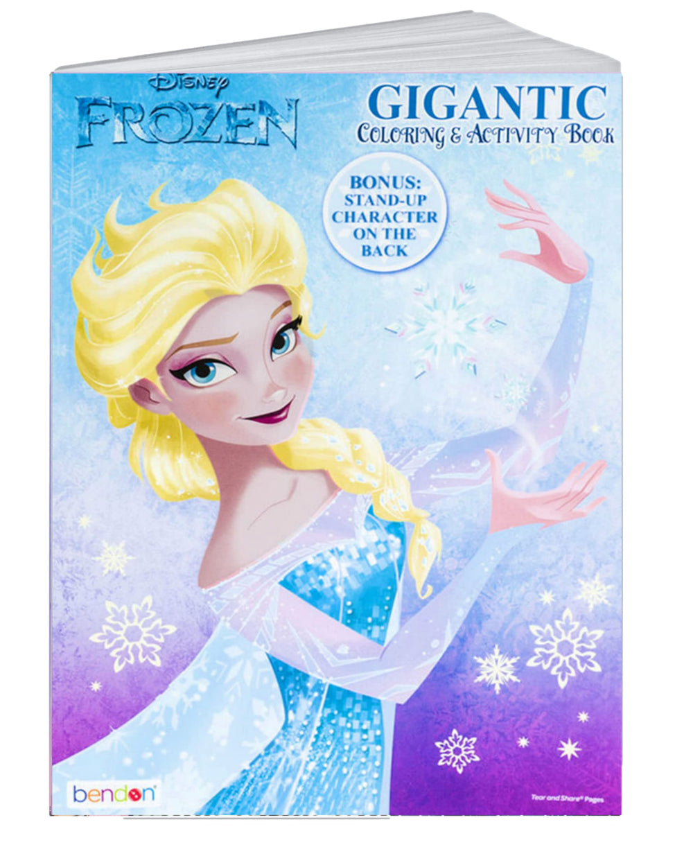 Bendon Frozen Coloring Book has 192 pages of activities for quiet play.