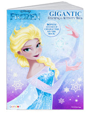 Bendon Frozen Coloring Book with Elsa giant pages for immersive coloring sessions.