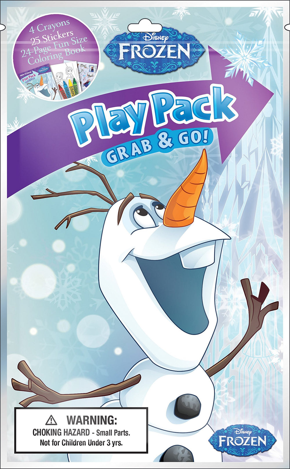 Bendon Olaf coloring packs with stickers ideal as party favors and classroom activities