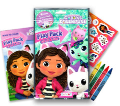 Gabby's Dollhouse Sticker Pad pages with over 300 stickers for vibrant crafts