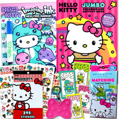 Bendon Hello Kitty coloring book cover invites young artists to color and imagine.