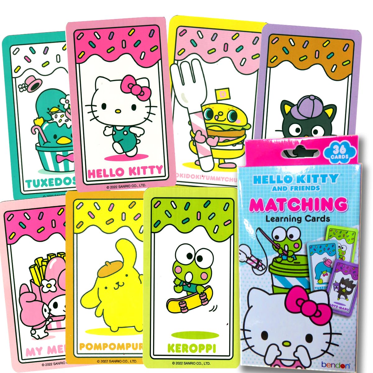 Bendon Hello Kitty coloring pages spread for imaginative coloring sessions.