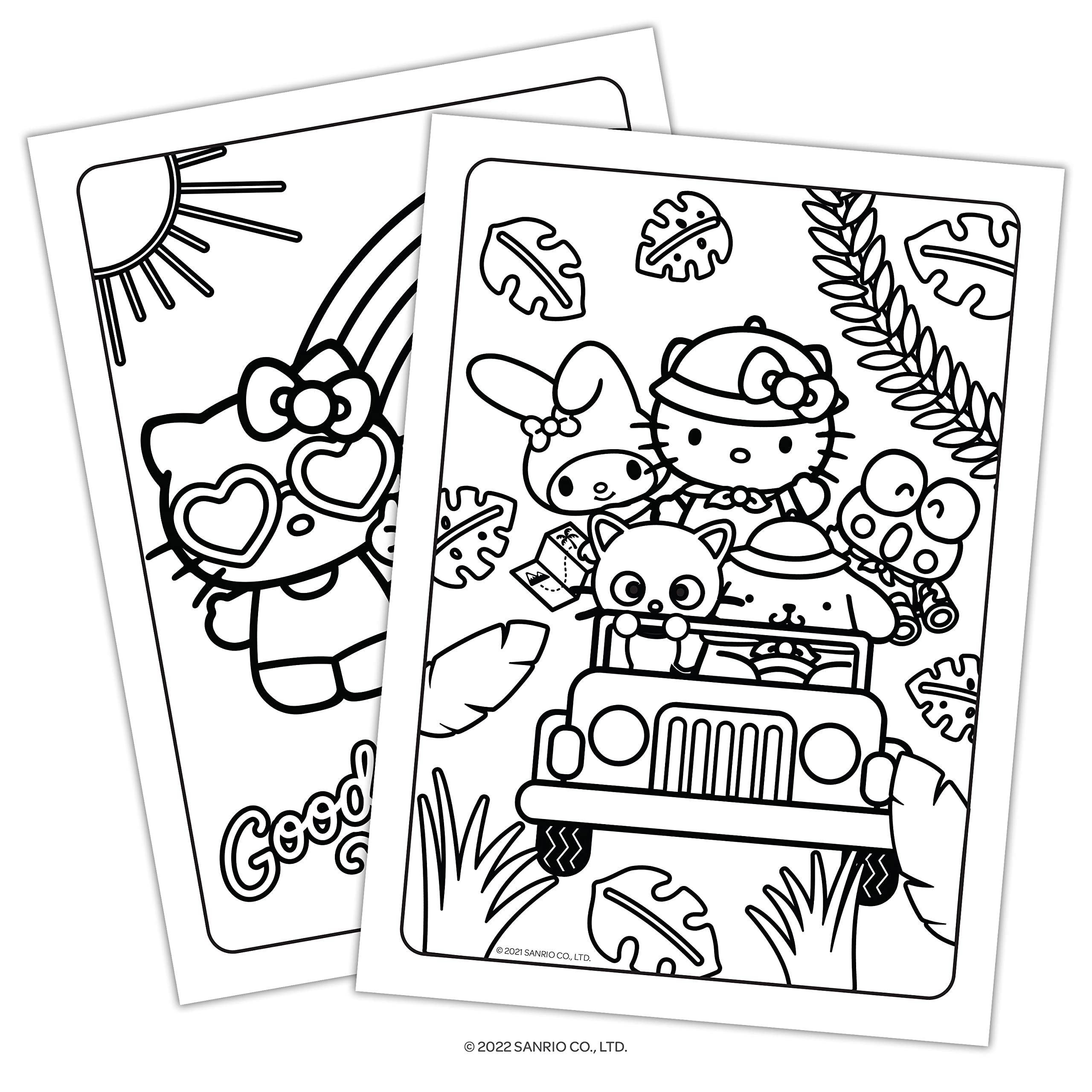 Bendon Hello Kitty official sticker sheets for decorating and storytelling
