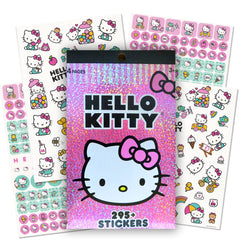 Bendon Hello Kitty sticker pad four sheets with over 295 stickers for creative decorating.