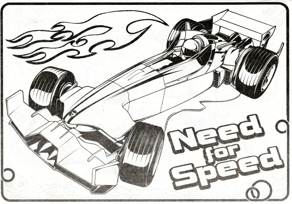 Bendon Hot Wheels activity bundle combines coloring, puzzles, and stickers in one set.