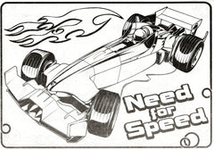 Bendon Hot Wheels activity bundle combines coloring, puzzles, and stickers in one set.