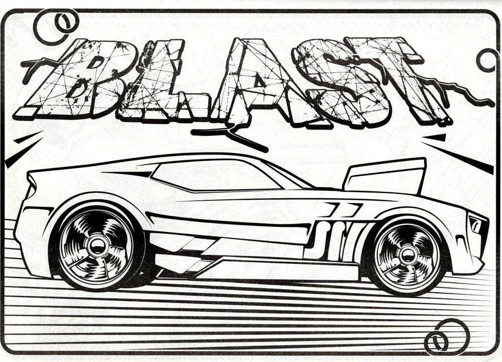 Bendon Hot Wheels race track and field stickers spark action-filled diorama builds.