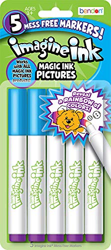 Bendon Imagine Ink bonus animal-head stickers for extra creative accents