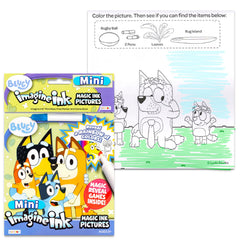 Cars page from Bendon Imagine Ink set features popular character coloring.