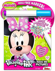 Bendon Imagine Ink invisible ink pages reveal designs when using the marker