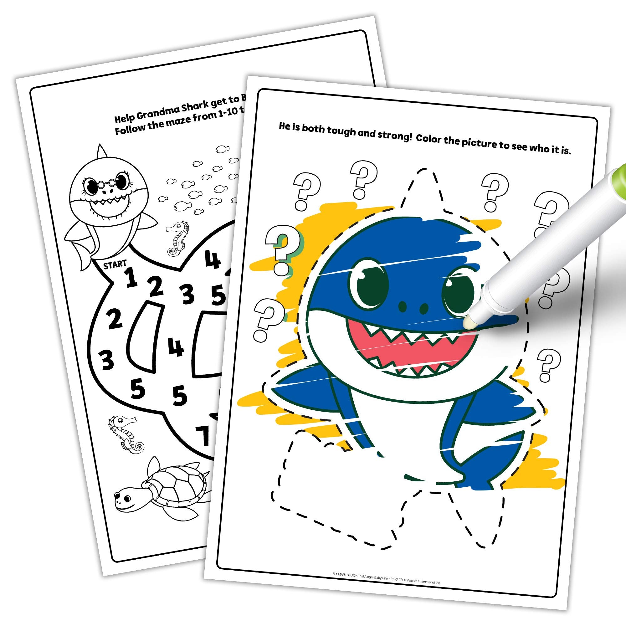 Bendon Imagine Ink marker offering mess-free coloring for quiet sessions