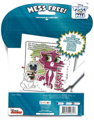 Bendon Imagine Ink Puppy Dog Pals pages opened for imaginative scenes