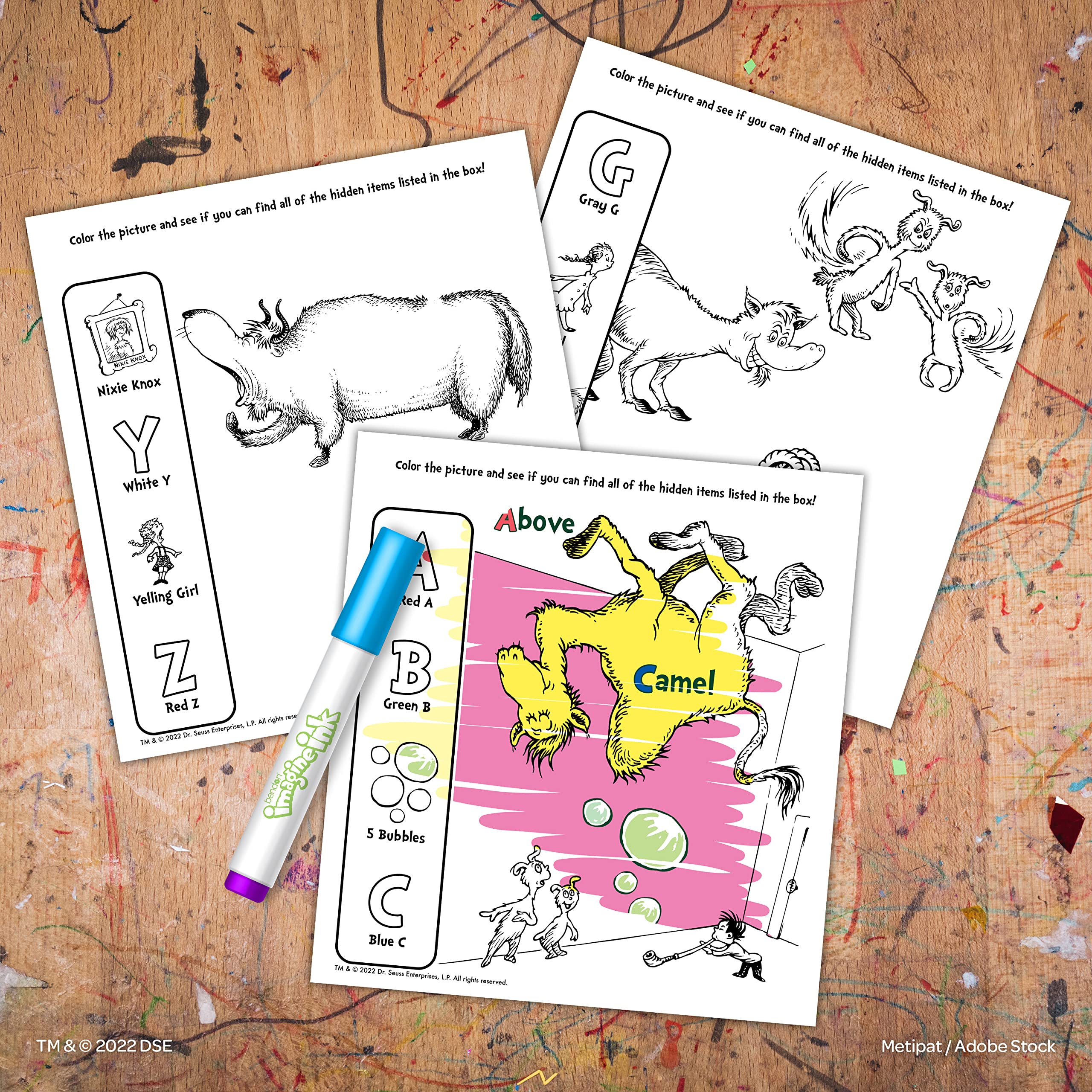 Bendon Imagine Ink travel-friendly compact design for on-the-go creative breaks