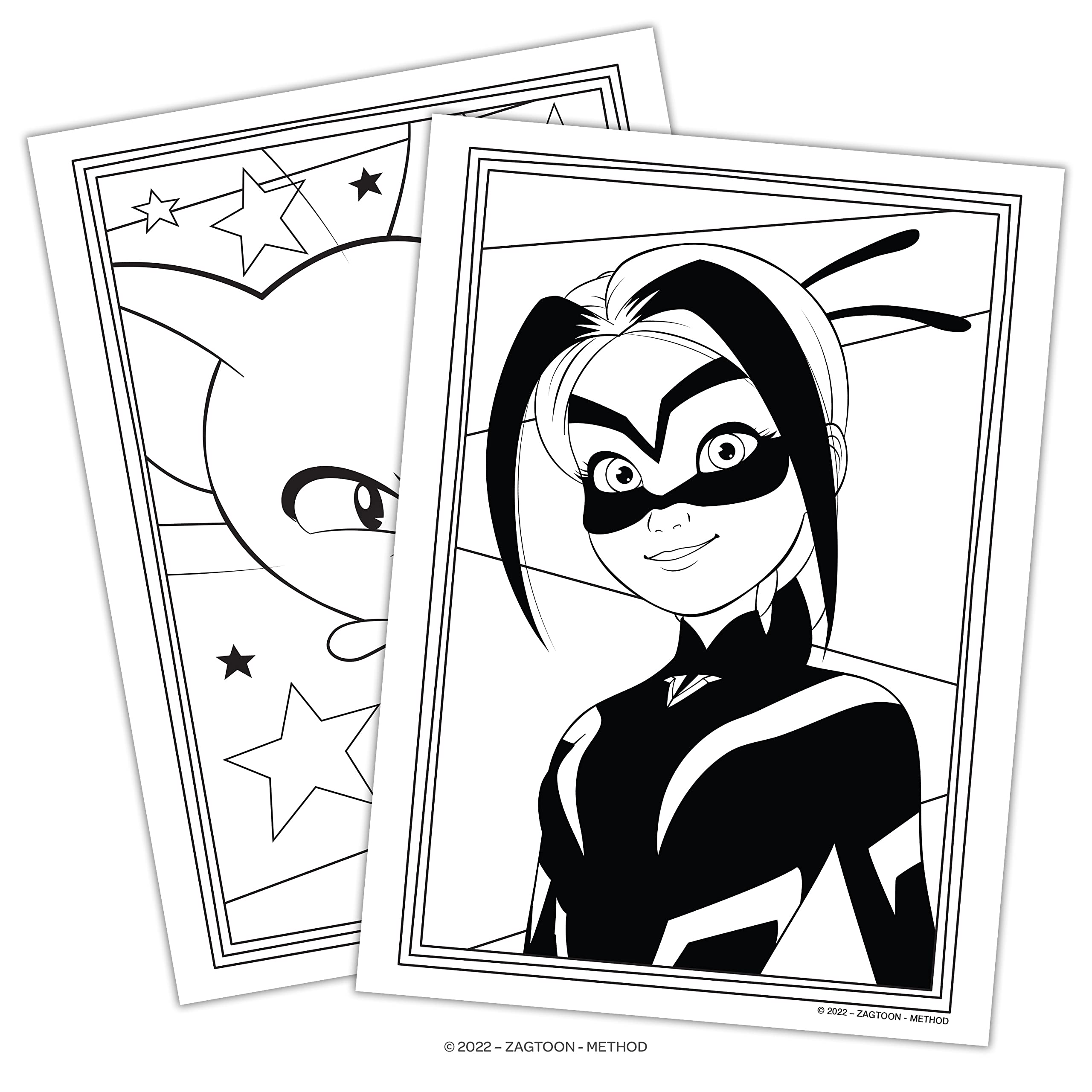 Bendon licensed perforated pages for easy tear-and-share display.