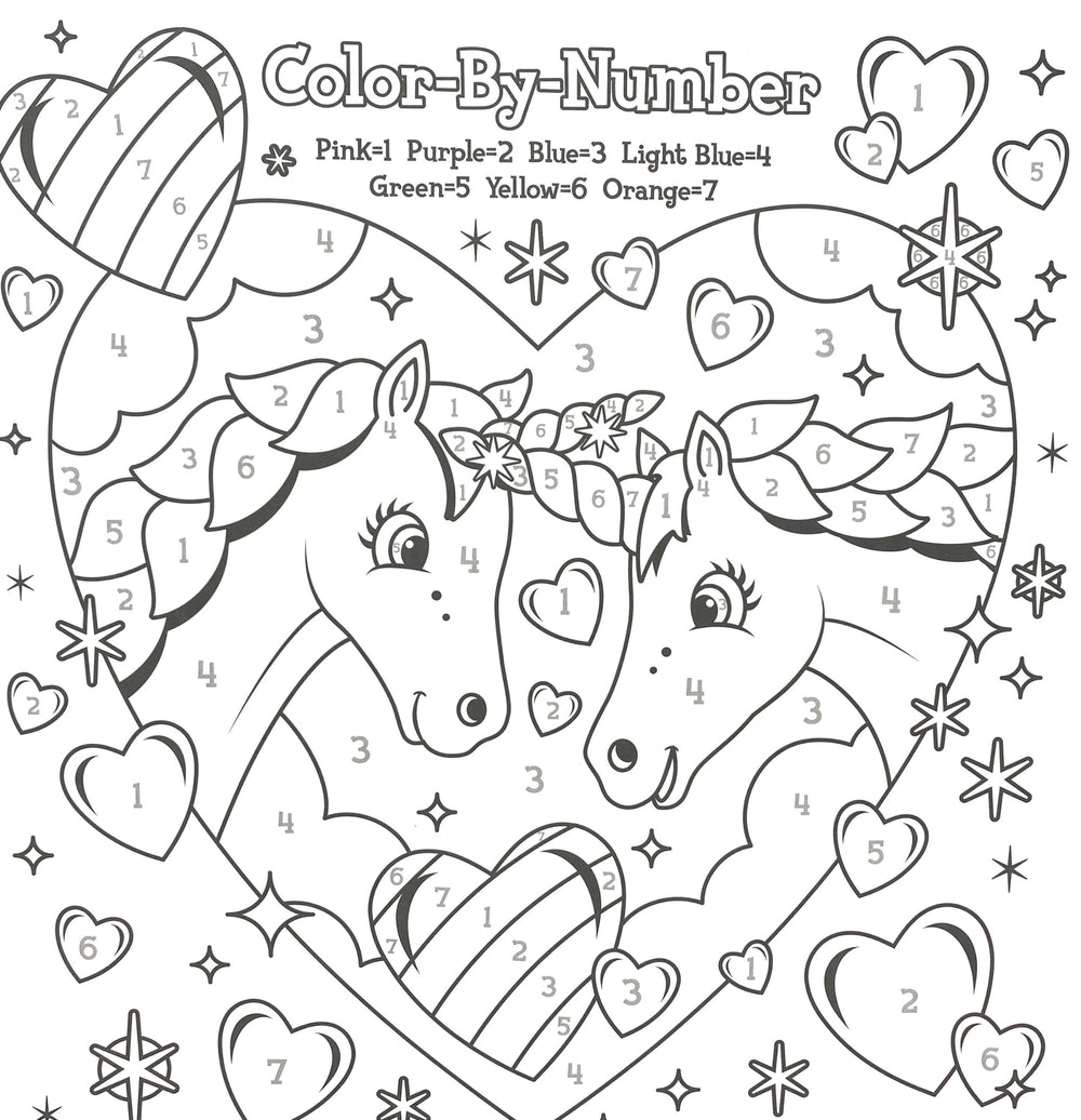 Bendon Lisa Frank activity pad spread reveals a multi-page art scene
