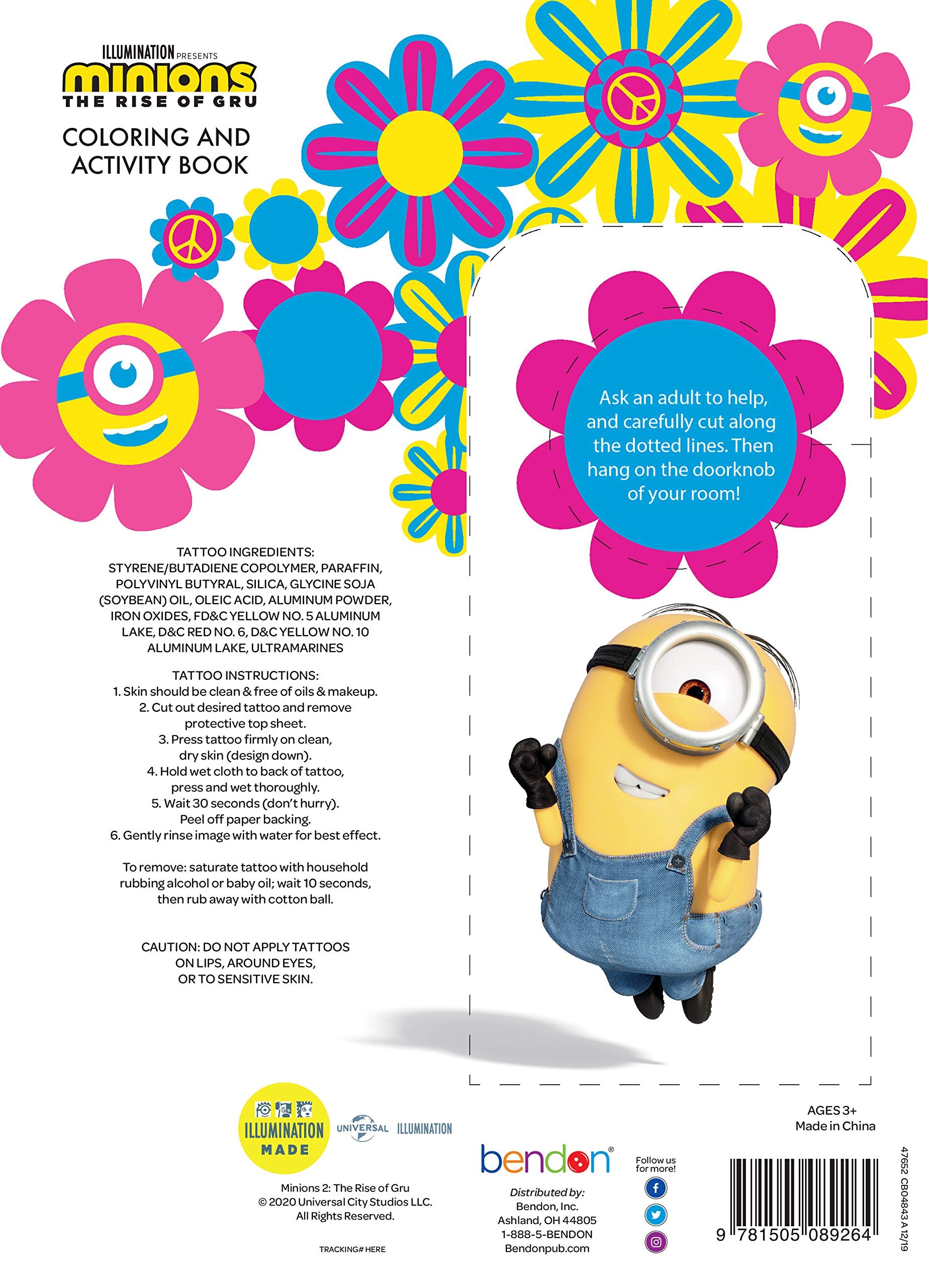 Bendon Minions Rise of Gru activity pages offer engaging puzzles for curious learners