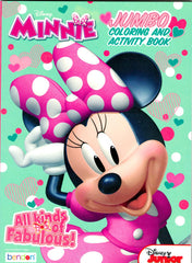 Bendon Minnie Mouse sticker pad with four sheets for decorating school items