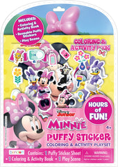Bendon Minnie Puffy Sticker Playset Book cover for creative play