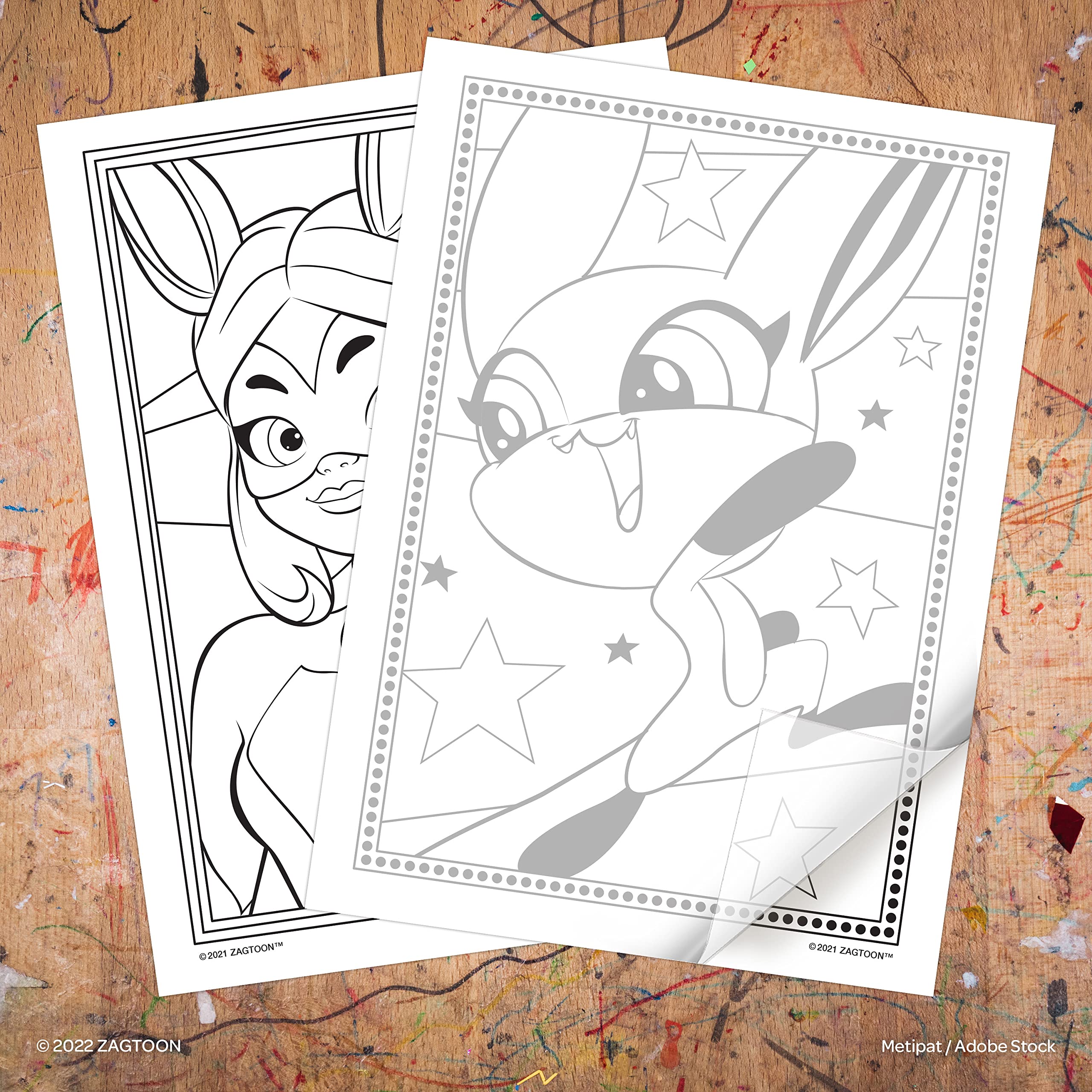 Bendon Miraculous stickers pack adds extra fun to activities.