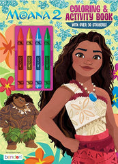 Bendon Moana 2 coloring book cover for kids' creative play