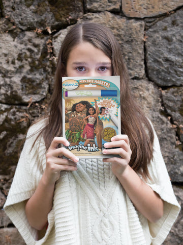 Bendon Moana 2 Imagine Ink coloring book cover featuring licensed Moana art