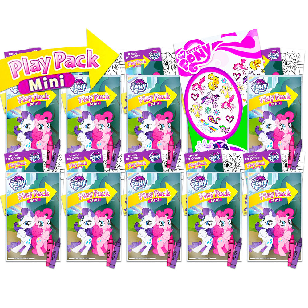 Bendon My Little Pony prize-pack stickers for classroom rewards and fun decor