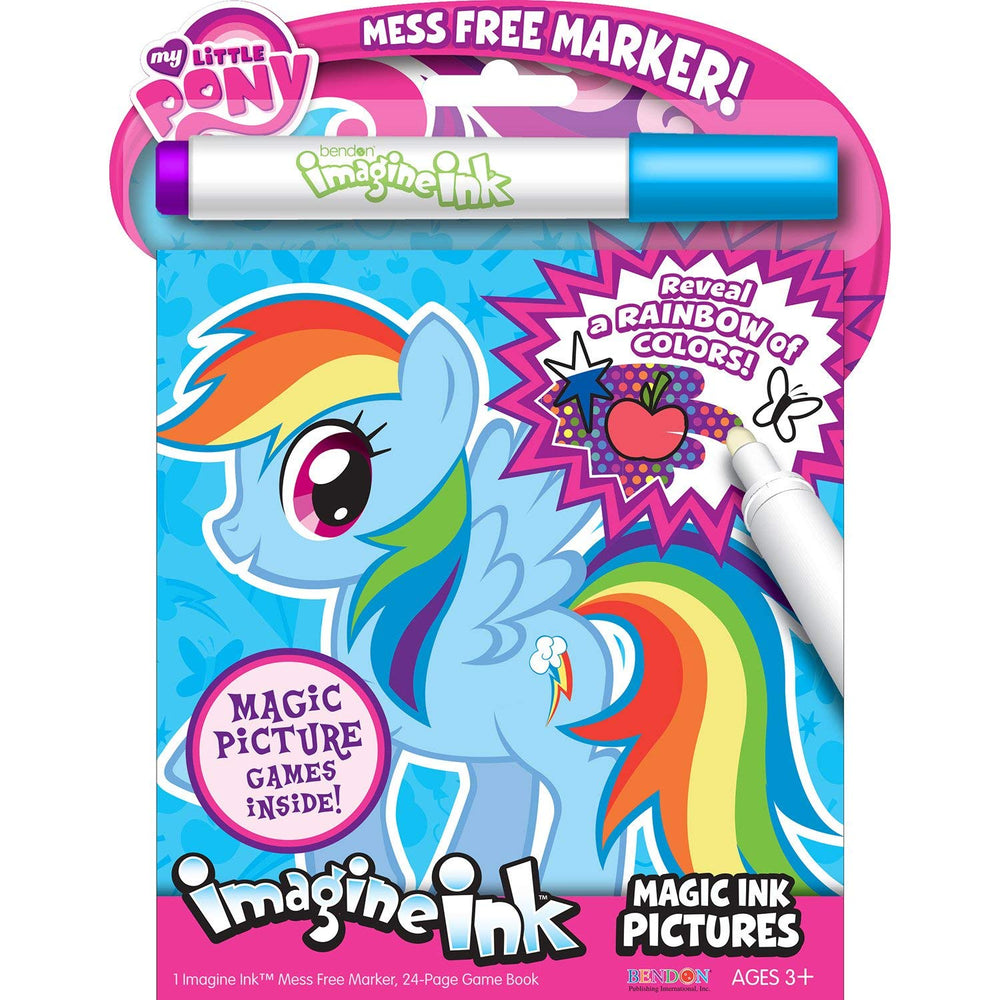 Bendon My Little Pony Imagine Ink Fluttershy page for calm creativity