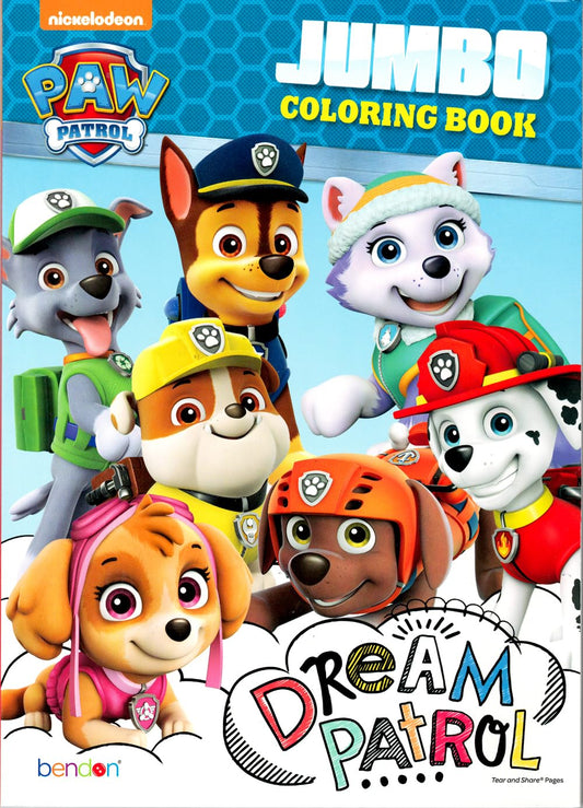 Paw Patrol sticker pad featuring over 300 colorful stickers for sticker art.