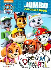 Paw Patrol sticker pad featuring over 300 colorful stickers for sticker art.