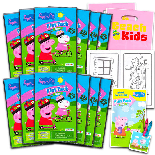 Bendon Peppa Pig mini party favors set for gift bags at kids' parties